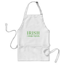 Irish I Were Drunk Aprons