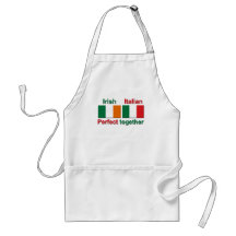 Irish Italian - Perfect Together! Apron