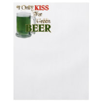 Irish Kiss 4 Beer - St Patrick's Flyer Design
