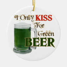 Irish Kiss 4 Beer - St Patrick's Ornaments