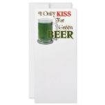 Irish Kiss 4 Beer - St Patrick's rack cards