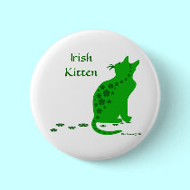 Irish Kitten-Button buttons
