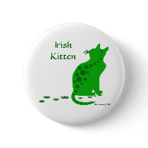Irish Kitten-Button by Kim_Souza Irish Kitten-Button