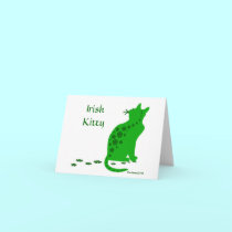 Irish Kitty-Card cards