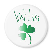 Irish Lass Magnet
