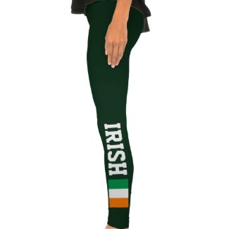 Irish leggings with flag of Ireland | St Patricks