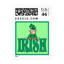 Irish Leprechaun postage