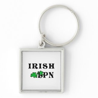Irish LPN keychain