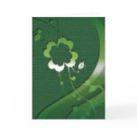 card, cards, greeting, luck, shamrock, clover,