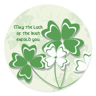 Irish Luck Sticker sticker