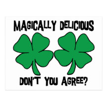 Irish - Magically Delicious Women's Gift Postcard