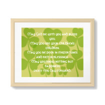 Irish Marriage Blessing posters by samack Irish Marriage Blessing posters