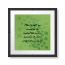 Irish Marriage Blessing - posters