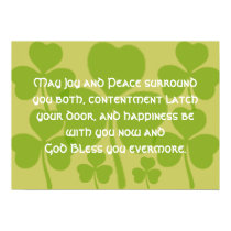 Irish Marriage Blessing - posters