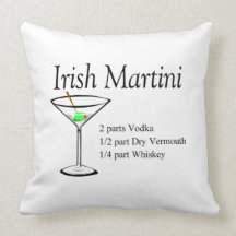 Irish Martini Pillow