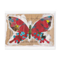 Irish Melody Butterfly postcards