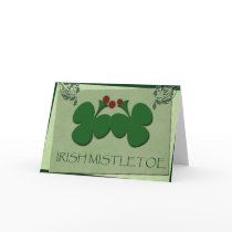 Irish Mistletoe - Showcase your Irish heritage cards by aslentz Irish Mistletoe - Showcase your Irish heritage cards