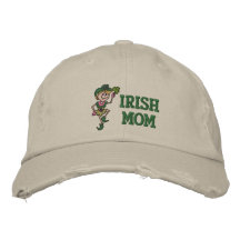 Irish Mom Embroidered Hat