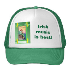 Irish music is best! mesh hats