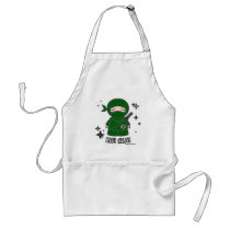 Irish Ninja! With Shurikens Apron