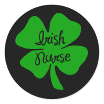 Irish Nurse Sticker