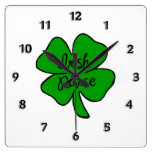 Irish Nurses Square Wallclocks