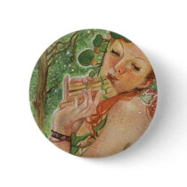 Irish Nymph Fairy Button