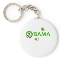 Irish Obama Keychains