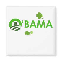 Irish O'Bama Fridge Magnets