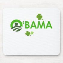 Irish O'Bama Mousepads
