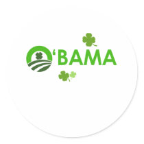 Irish O'Bama Stickers