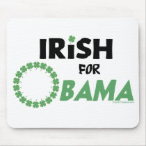 Irish Obama T-shirts and Swag Mouse Mat