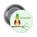 Irish Owl Button