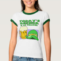 Irish Party Agenda T-shirts and Gifts by stpatricksdaytshirts Irish Party Agenda T-shirts and Gifts