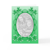 Irish Photo Frame Template cards