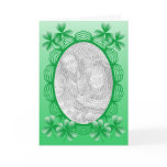 Irish Photo Frame Template Greeting Cards
