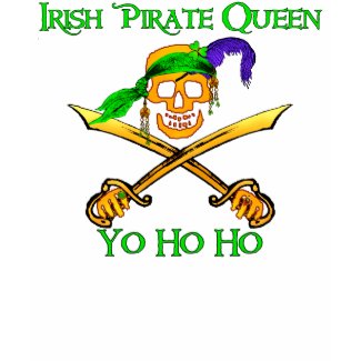 Irish Pirate Queen Light T-Shirt shirt