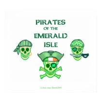 Irish Pirates Art Print