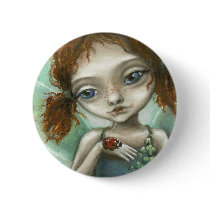 Irish Pixie Pinback Button