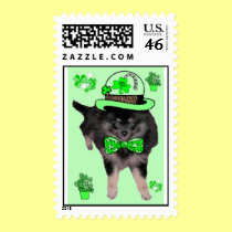 Irish Pomeranian postage