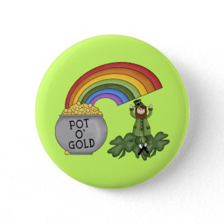 Irish Pot of Gold Button button