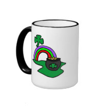 Irish Pot of Gold For St Patricks Day Mug