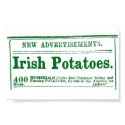 Irish Potato Newspaper Advertisement Civil War era posters by Jakestuff Irish Potato Newspaper Advertisement Civil War era posters