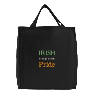 Irish Pride Embroidered Bag 3 by IrelandForever