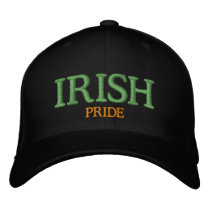 Irish Pride Embroidered Hat 1b embroidered hats