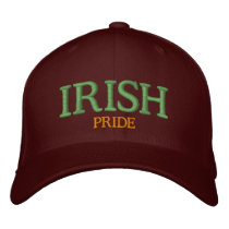 Irish Pride Embroidered Hat 1d embroidered hats