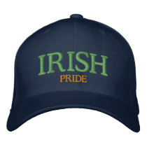 Irish Pride Embroidered Hat 1g embroidered hats