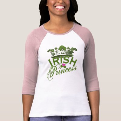 Irish Princess by Shamrockz! T Shirts by Shamrockz