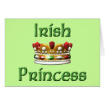 Irish Princess Greeting Card