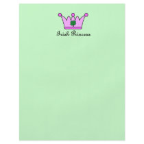 irish princess crown custom flyer